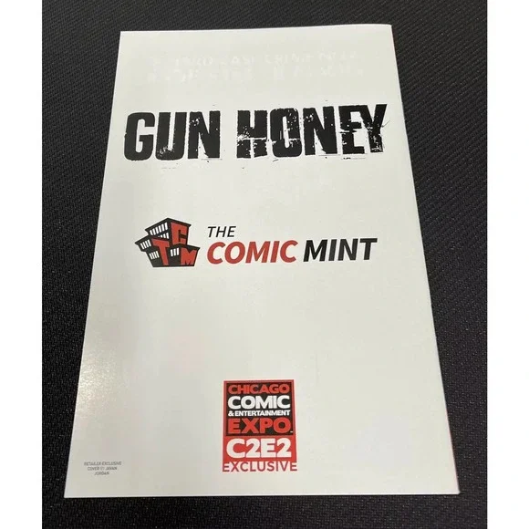 Gun Honey #3 C2E2 Javan Jordan 23 Chicago Bulls Variant Limited 300